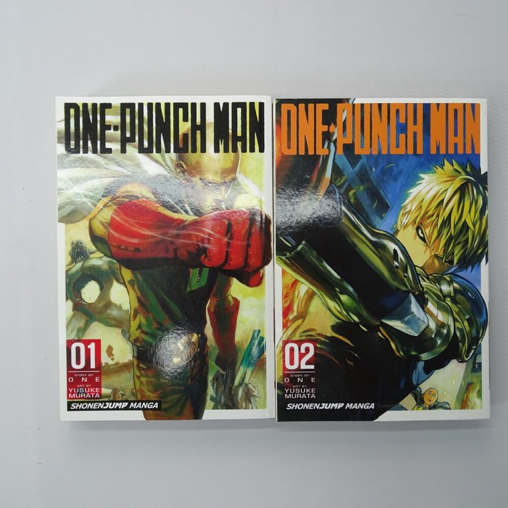 One Punch Man Manga Lot of 2 Vol 1 & 2 Set English